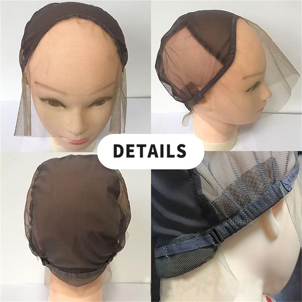 Full Lace Breathable Transparent Net Wig Cap