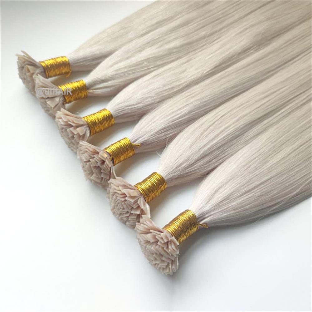 Virgin Human Keratin Flat-Tip Hair Extensions – Light Luxe Collection