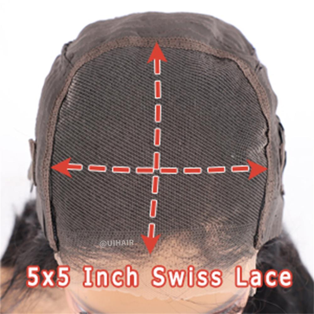 5X5 HD Lace Closure Go Glueless Virgin Human  Hair