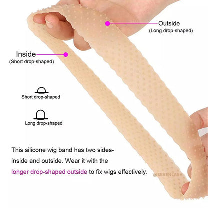 Silicone Wig Band Head Stretch Hairband