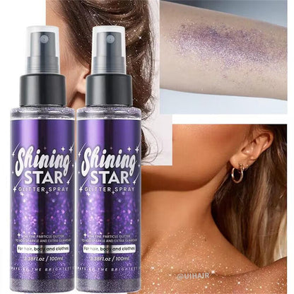 Sparkle Glitter Spray for Hair/Body/Clothes