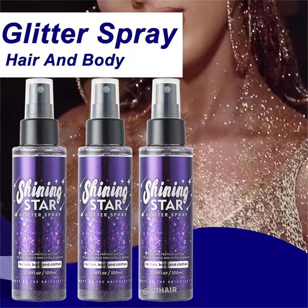Sparkle Glitter Spray for Hair/Body/Clothes