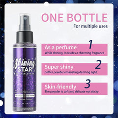 Sparkle Glitter Spray for Hair/Body/Clothes