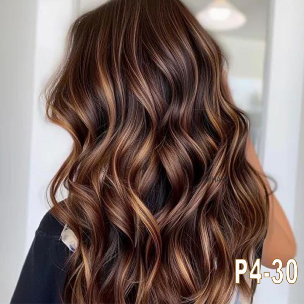 Seamless PU Clip in Human Hair Extensions | 7-Piece Invisible Set - Piano color series