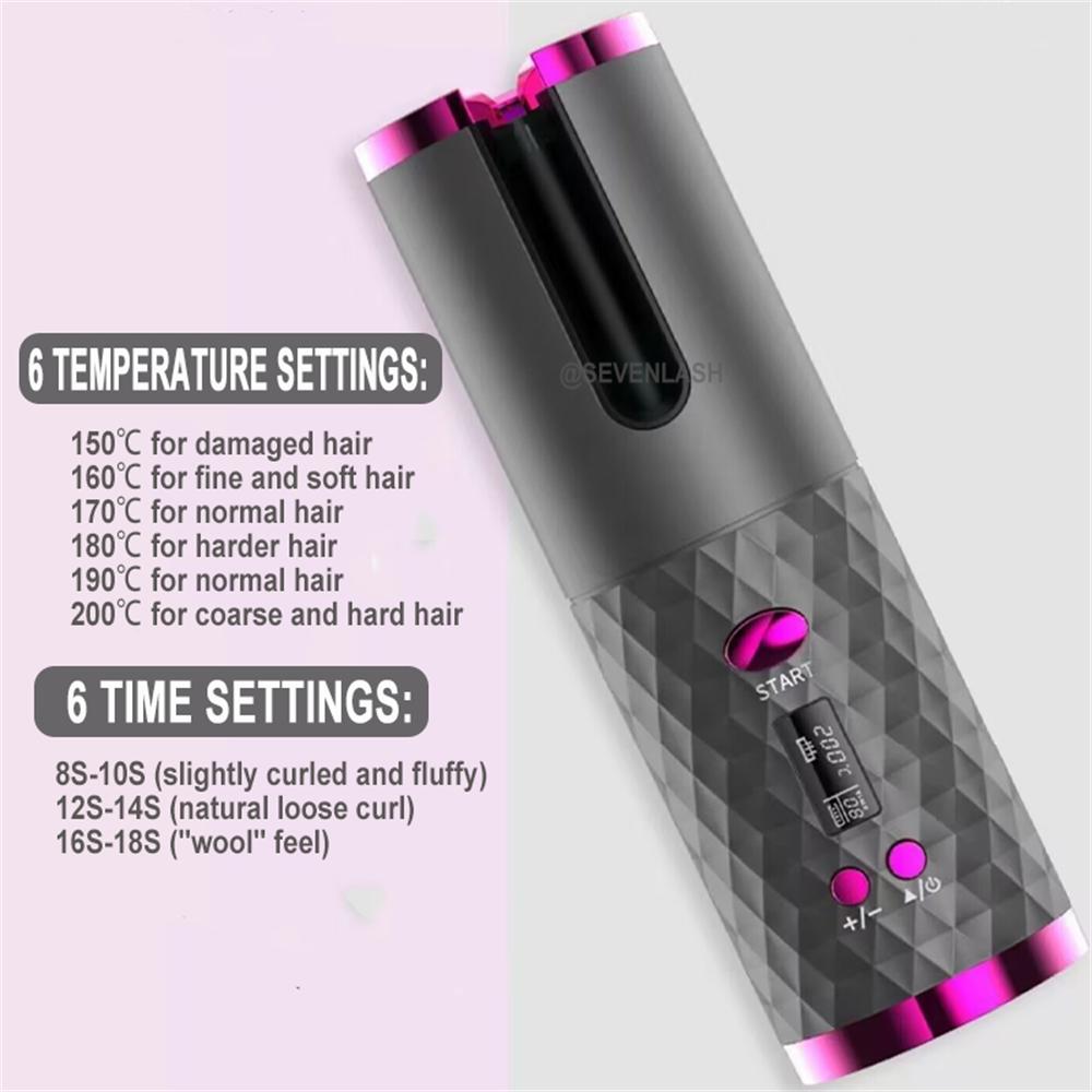 Portable Automatic Curling Iron
