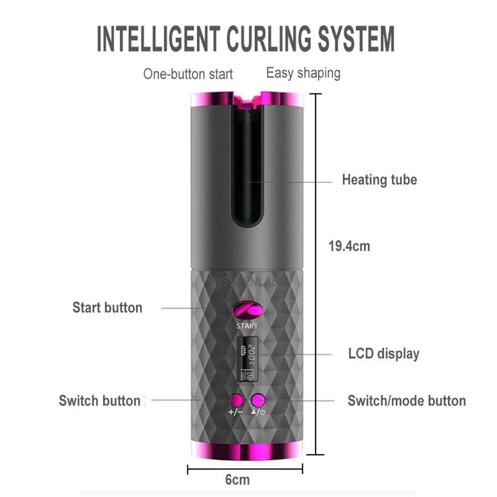 Portable Automatic Curling Iron