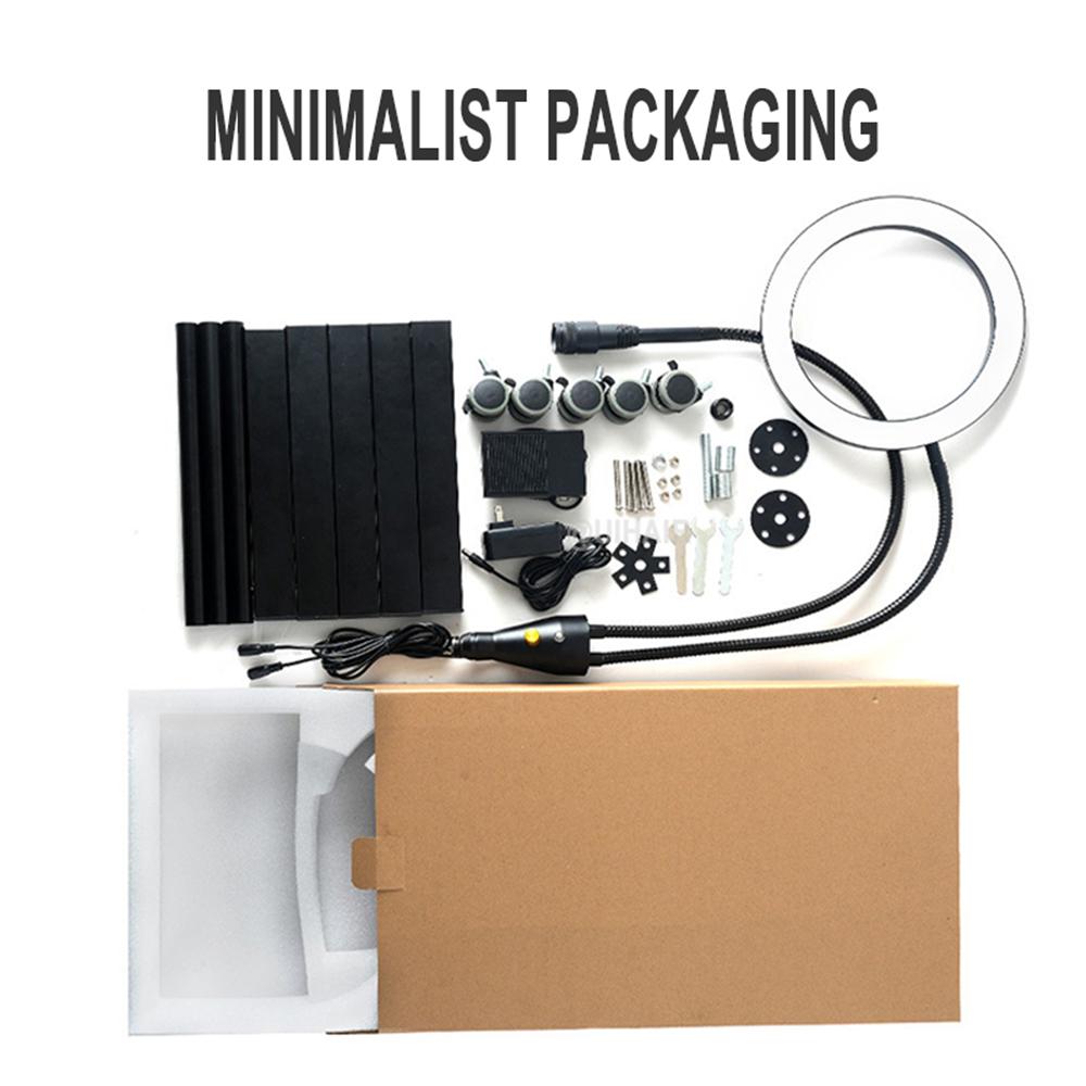 2 IN 1 LED V-light Adjustable Aperture Pulley Floor Lamp System For Hair Salon