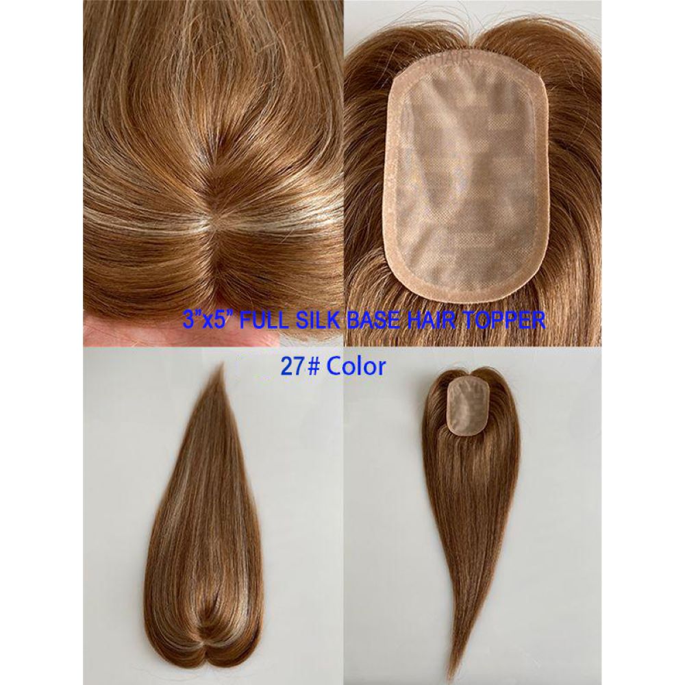 hair topper side part realistic hairline