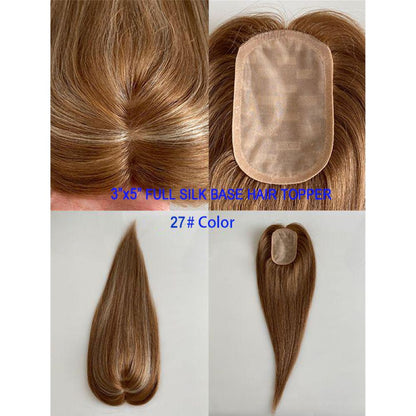 hair topper side part realistic hairline