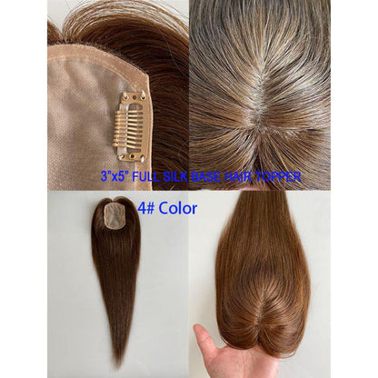 clip in hair topper for women thinning hair