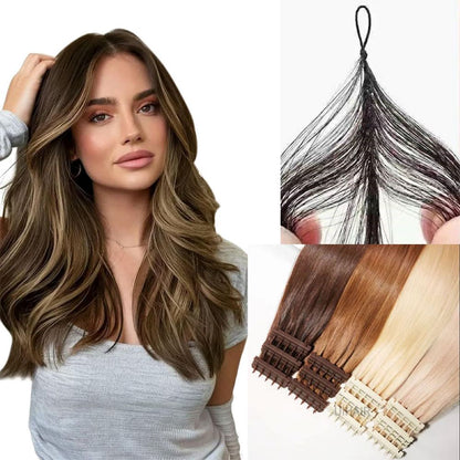 uihair-6d3-seamless-highlighted-human-hair-extensions-balayage-ombre-main