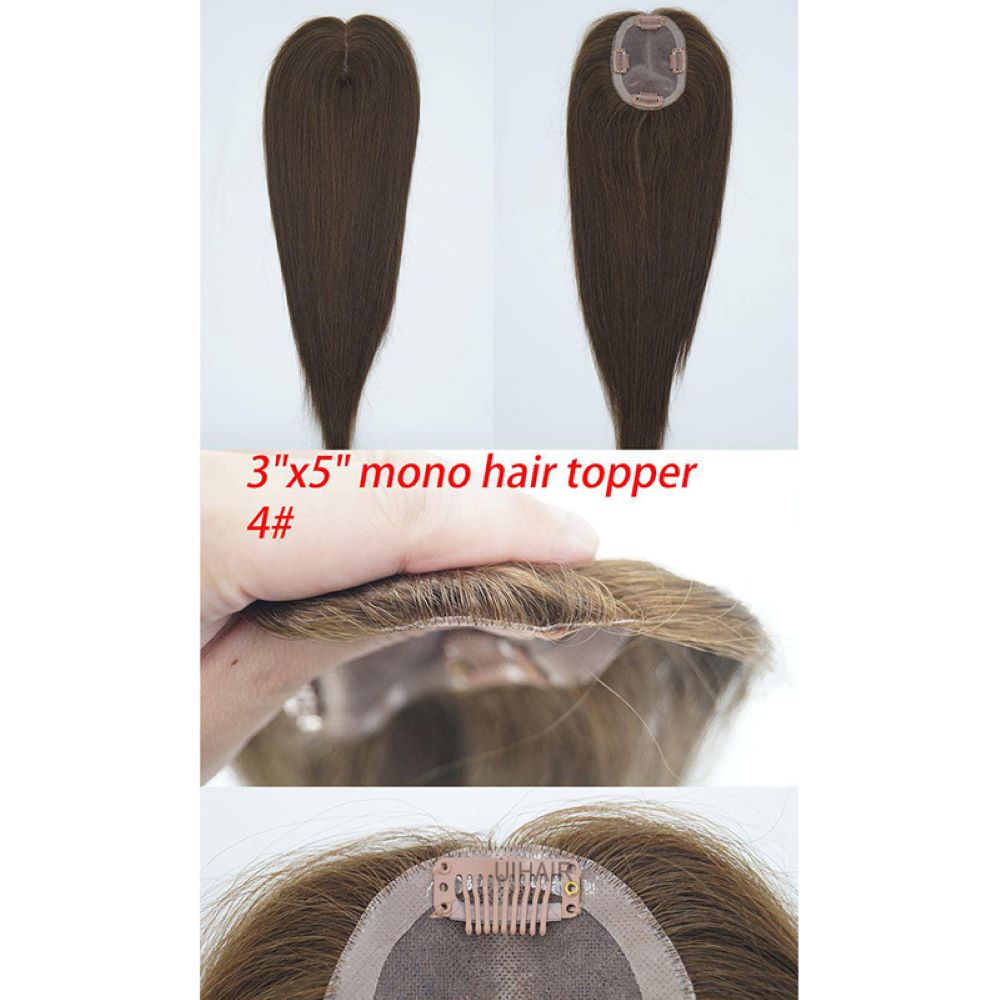clip in hair topper secure clips close up