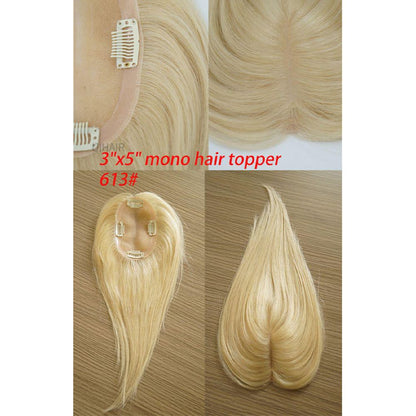 fine hair volume topper natural finish