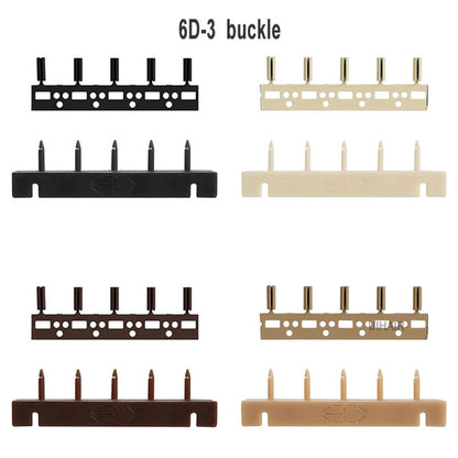 UIHAIR 6D-3 Hair Extension Buckles 3rd Gen Reusable Invisible Connectors Pack