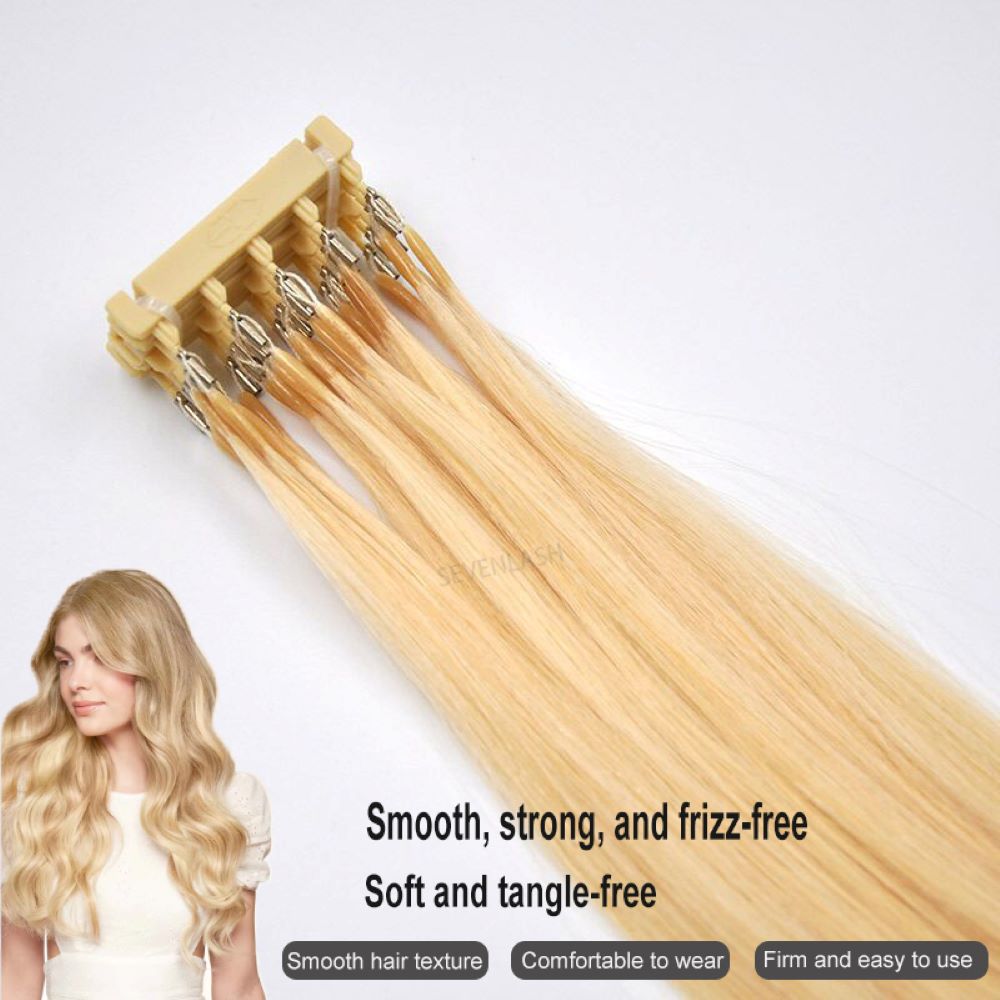 6D Hair Extensions Naturally Straight Human Hair Can Perm and Dye Hair No-Trace Hair Extensions – Light Luxe Collection Seamless