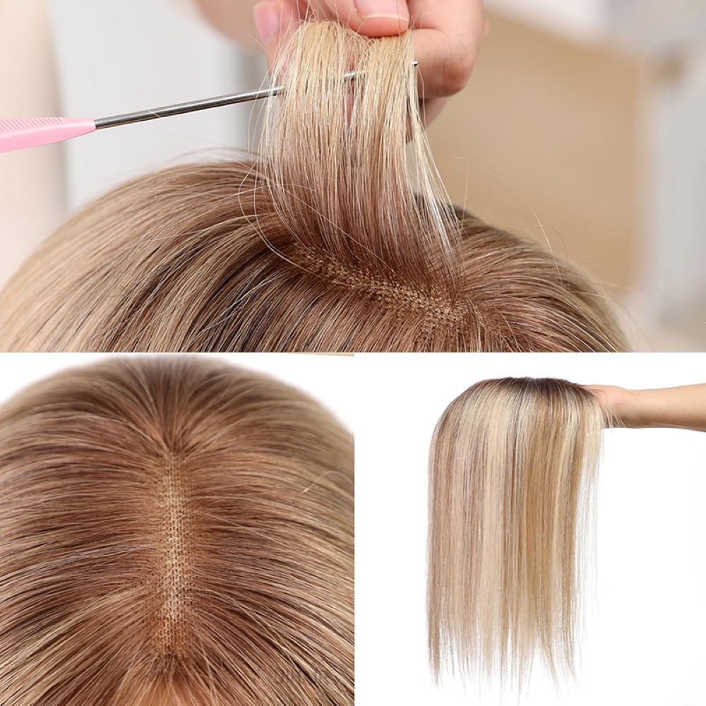 How-to-wear-Clip-in-Silk-Topper-for-Beginners