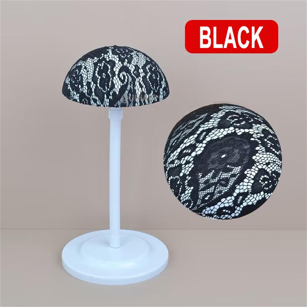 Adjustable Height Wig Holder Stands Non-Slip Portable Wig Head
