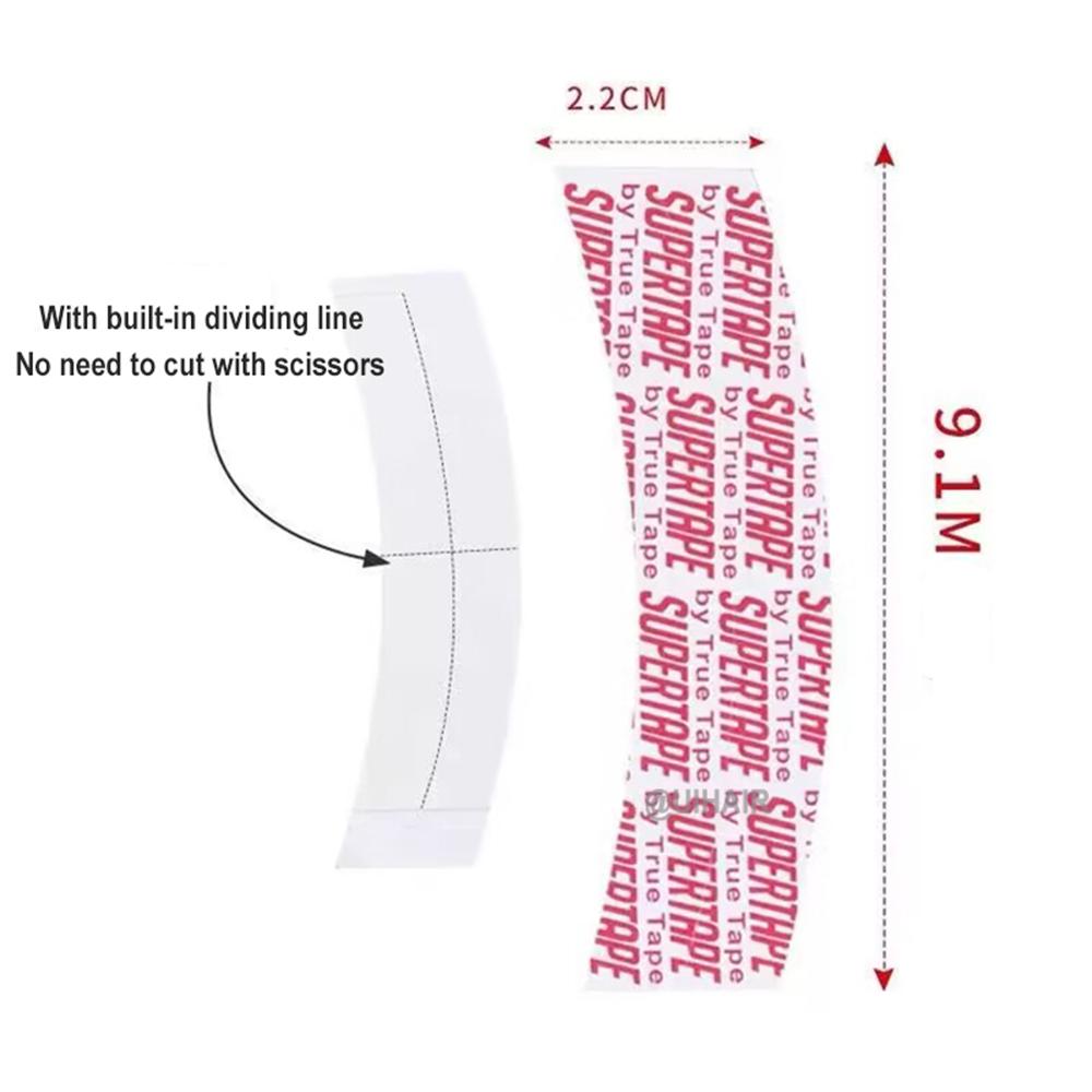 Crescent-shaped Double-sided Tape For Lace Wigs