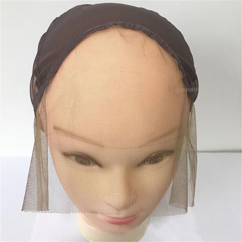 Full Lace Breathable Transparent Net Wig Cap