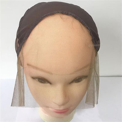 Full Lace Breathable Transparent Net Wig Cap
