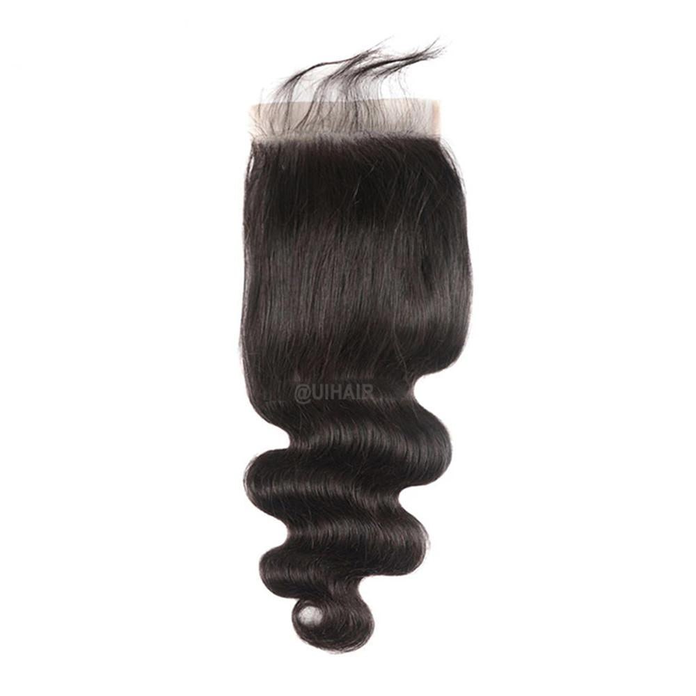 HD Swiss Lace Closure Human Hair Body Wave