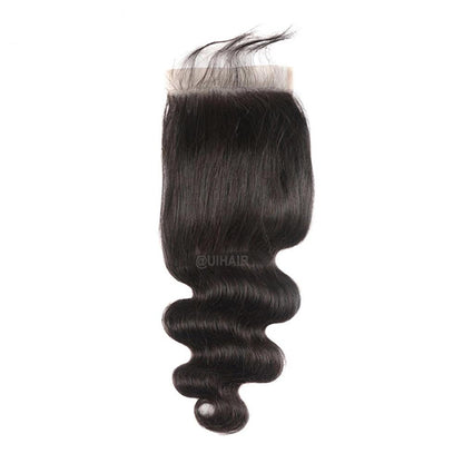HD Swiss Lace Closure Human Hair Body Wave