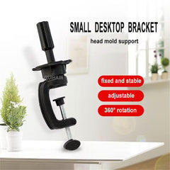 Hairdressing Practice Head Desktop Stand