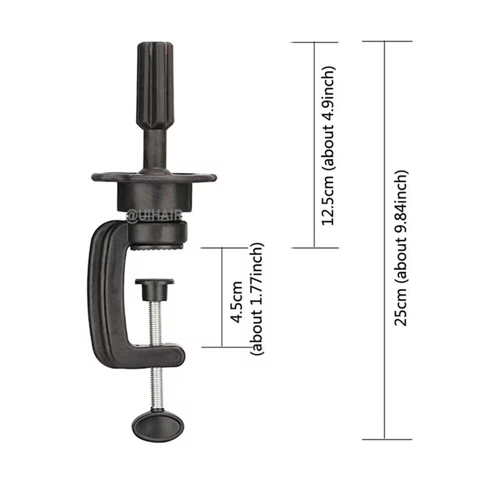 Hairdressing Practice Head Desktop Stand