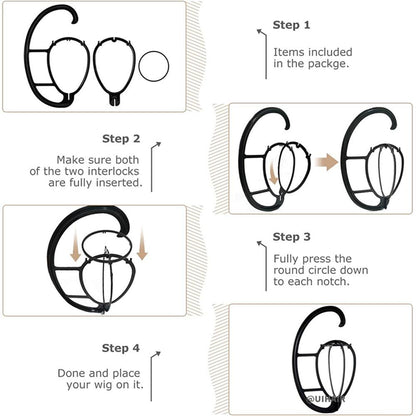 Hanging Wig Stand Wig Drying Stand