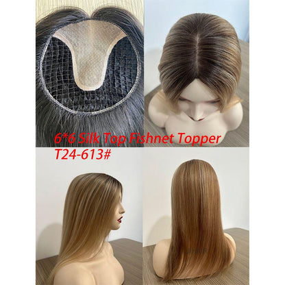 How to secure pressure-sensitive clips on hair topper
