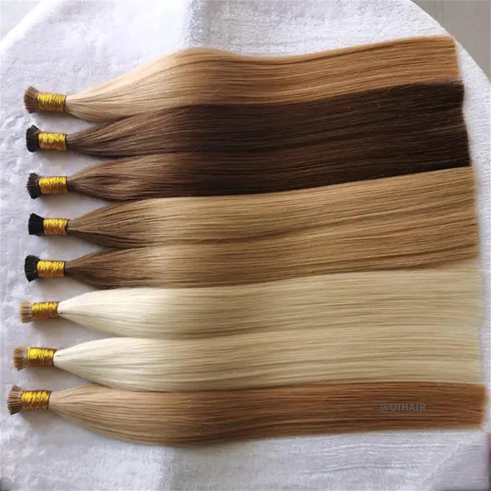 Virgin Human Keratin I-Tip Hair Extensions – Light Luxe Collection
