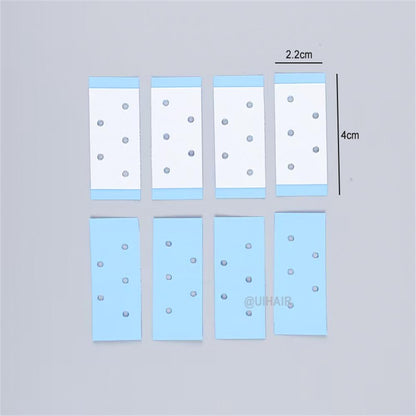 Lace Wig Double Sided Tape Waterproof Wig Tape Hair Extension Adhesive Tape  (with Hole Shape)