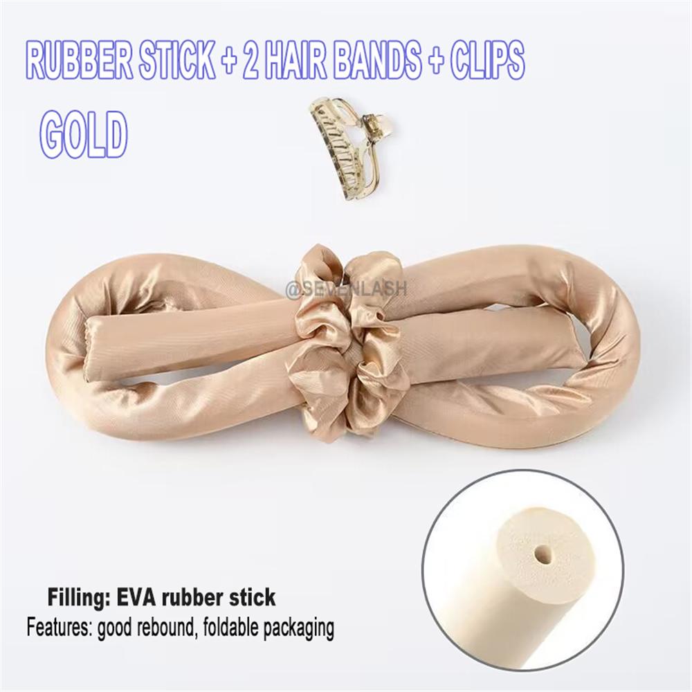 Lazy Heatless Curling Iron (EVA Rubber curling iron)