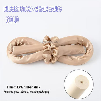 Lazy Heatless Curling Iron (EVA Rubber curling iron)