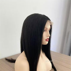 Medical Silicone Full Lace Virgin Human Hair Wig