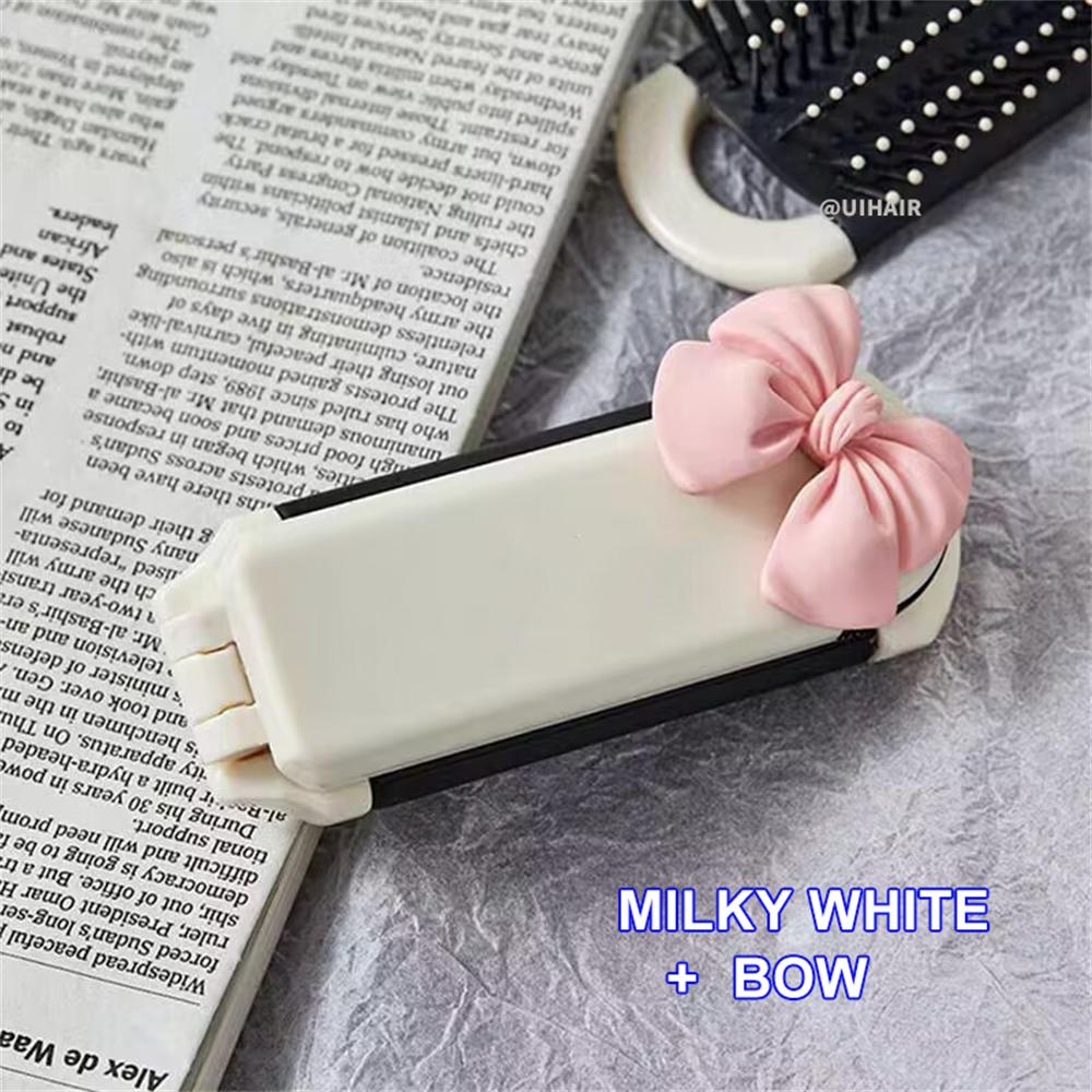 Mini Folding Massage Comb with Mirror