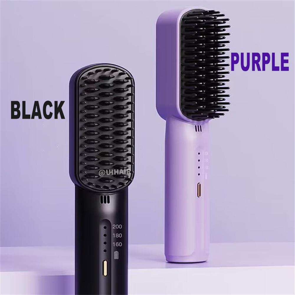 Negative Ion Portable Mini Straightening Electric Comb
