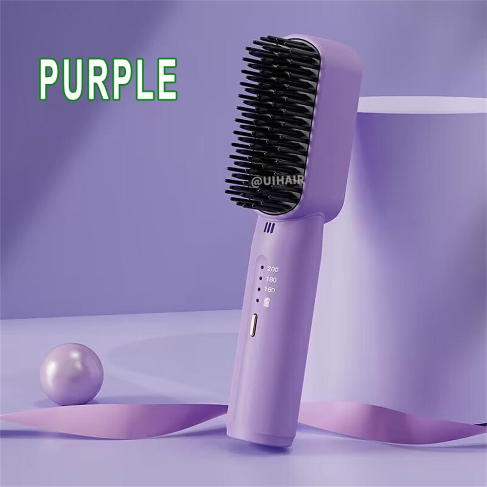 Negative Ion Portable Mini Straightening Electric Comb