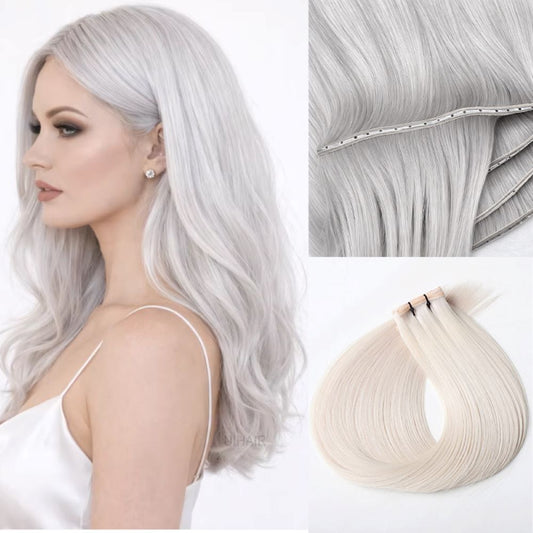 Seamless-Butterfly-Weft-Light-Blonde-Human-Hair-Extensions