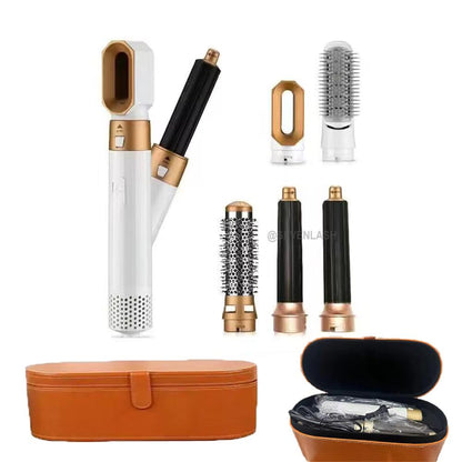 Detachable brush head of the hot air comb for easy cleaning