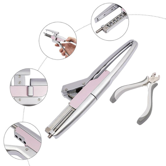 6D-2 Seamless Hair Extension Machine Kit for Salons