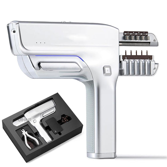 6D Generation 3 Seamless Hair Extension Gun – Professional Salon Tool