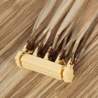 6D Hair Extensions Naturally Straight Human Hair Can Perm and Dye Hair No-Trace Hair Extensions – Mixed Luxe Collection Seamless