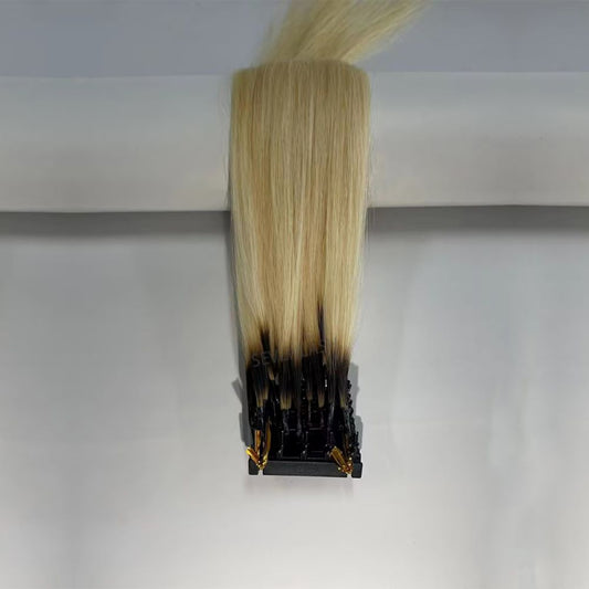 6D Hair Extensions Naturally Straight Human Hair Can Perm and Dye Hair No-Trace Hair Extensions – T Mixed Luxe Collection Seamless