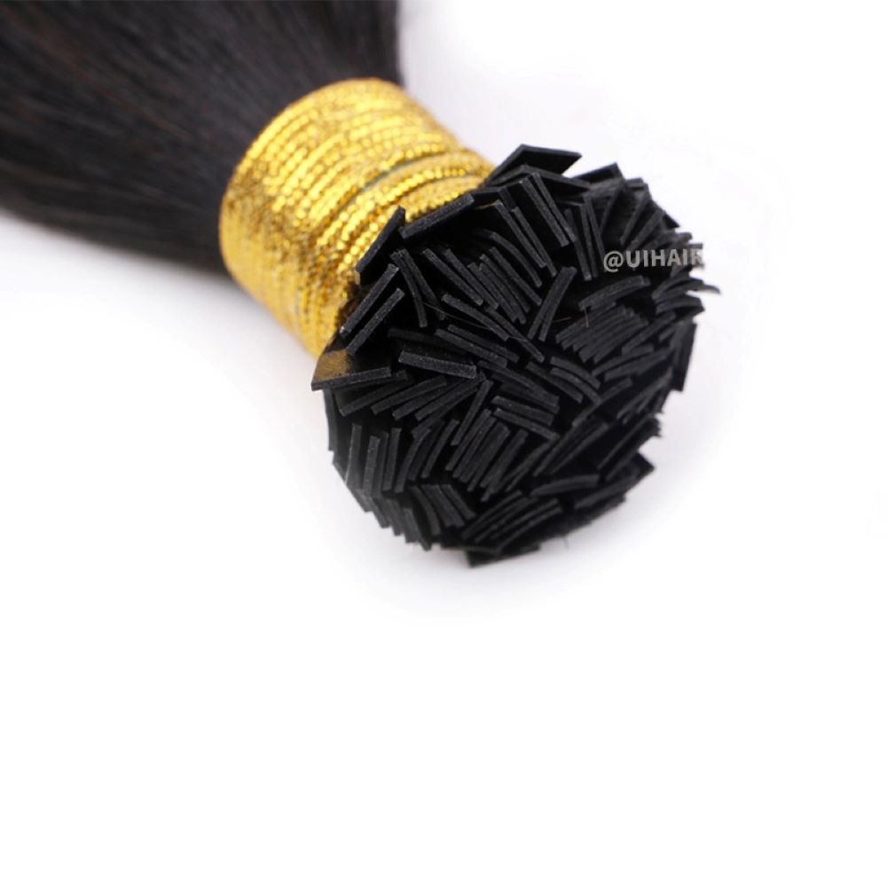 Silky Straight Black Virgin Hair Extensions for Caucasian Women