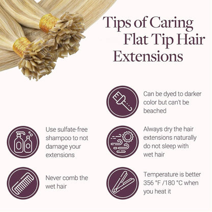 Heat Resistant Italian Keratin Bonds for Multi-Tonal Installation