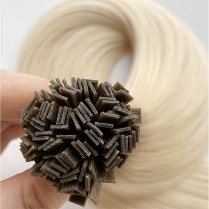 Double Drawn Thick Ends Virgin Human Hair in Ombre Blonde