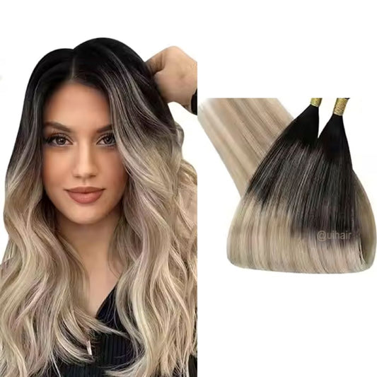 Virgin Human Hair Machine Weft Hair Extensions – T Mixed Collection