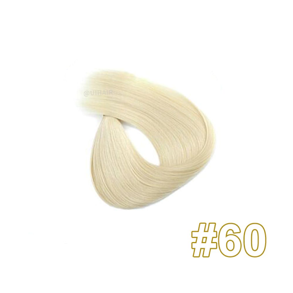 Real 100% human hair extensions can be dyed ironed straightened and trimmed