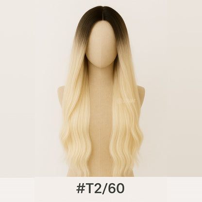 Pressing 6D-1 seamless hair extension gun firmly for invisible root application
